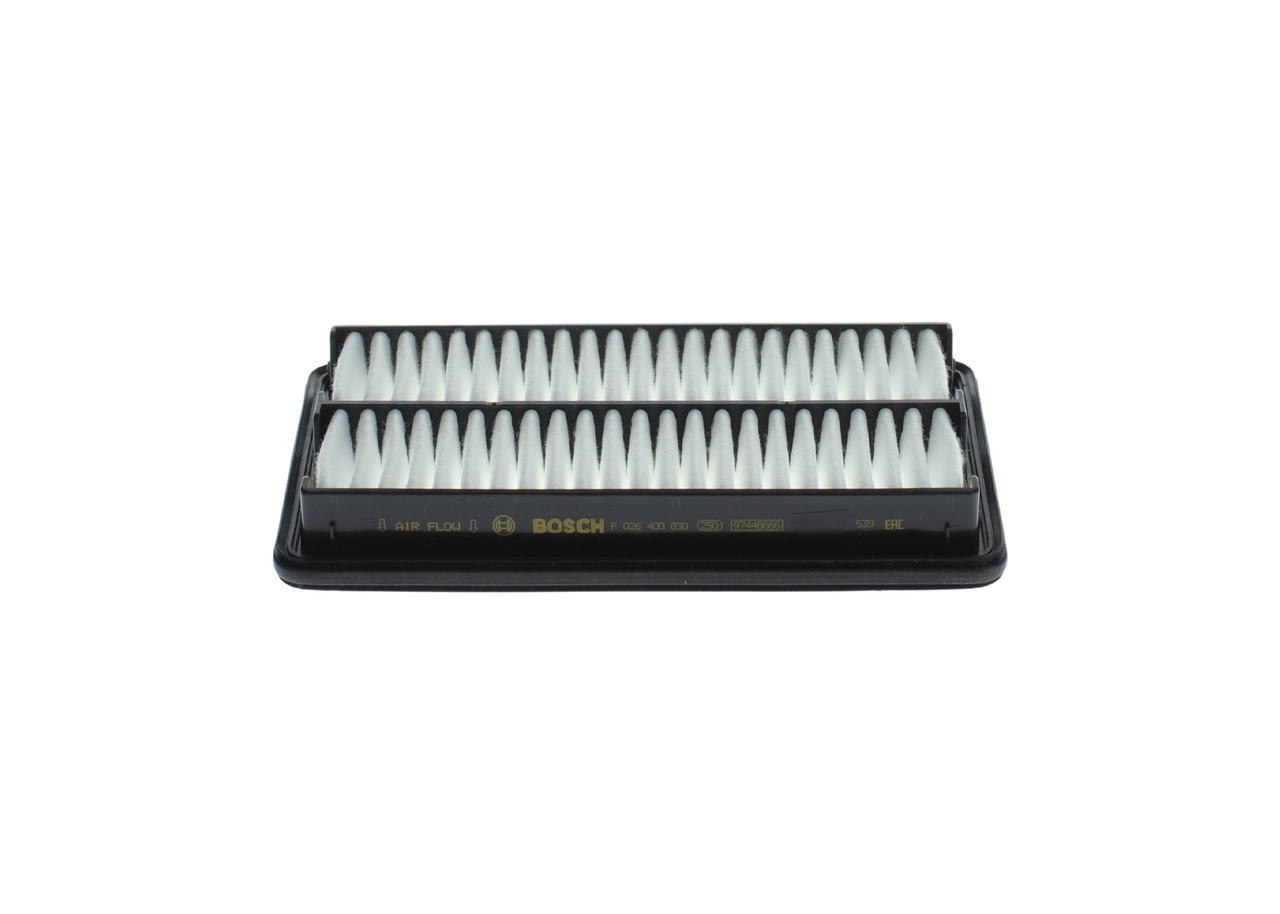 Air filter F 026 400 830 BOSCH 13780-84MA0 Air filter S 0830 BOSCH 13780-84MA0 SUZUKI