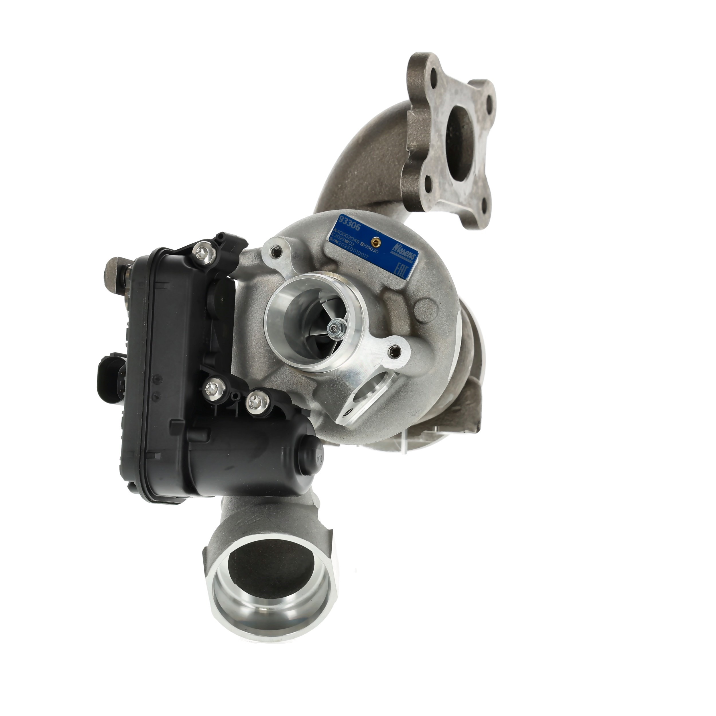 Kit de montage, compresseur 93306 NISSENS 04E145722G TOYOTA