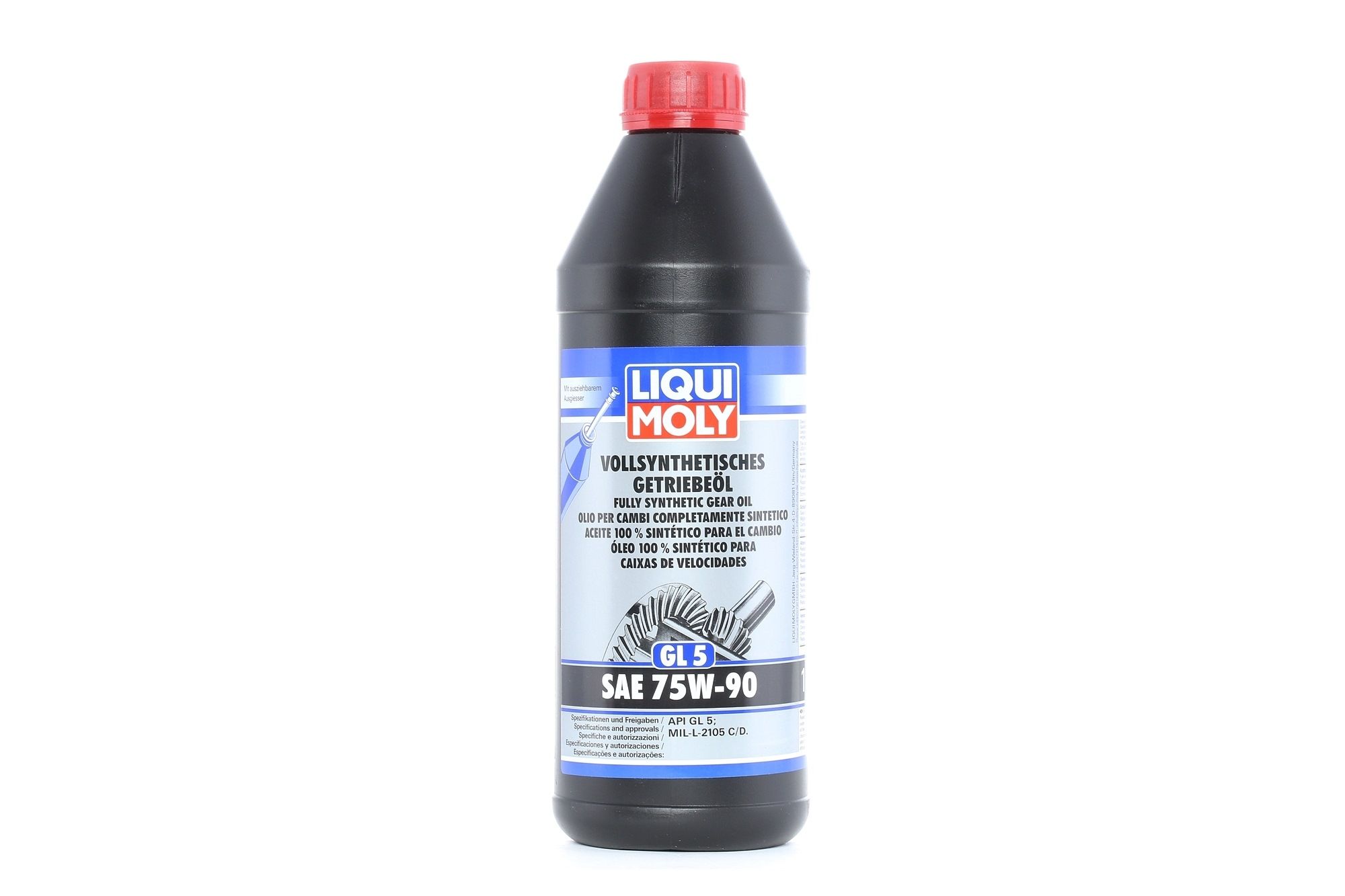 LIQUI MOLY 1414 Transmission Oil 75W-90, Capacity: 1l-image-2451868