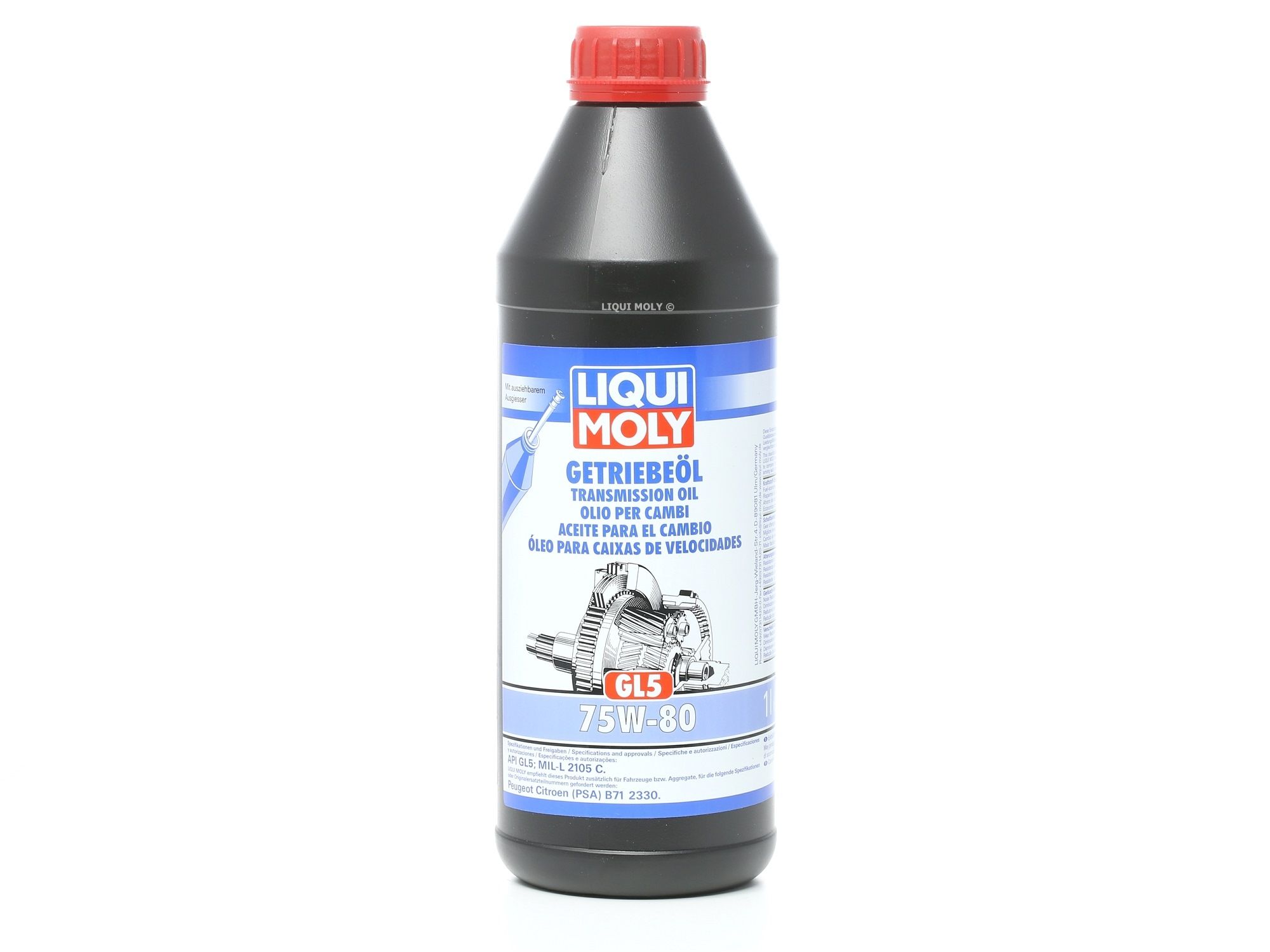 LIQUI MOLY 3658 Manual Transmission Oil 75W-80, 1L-image-2451882