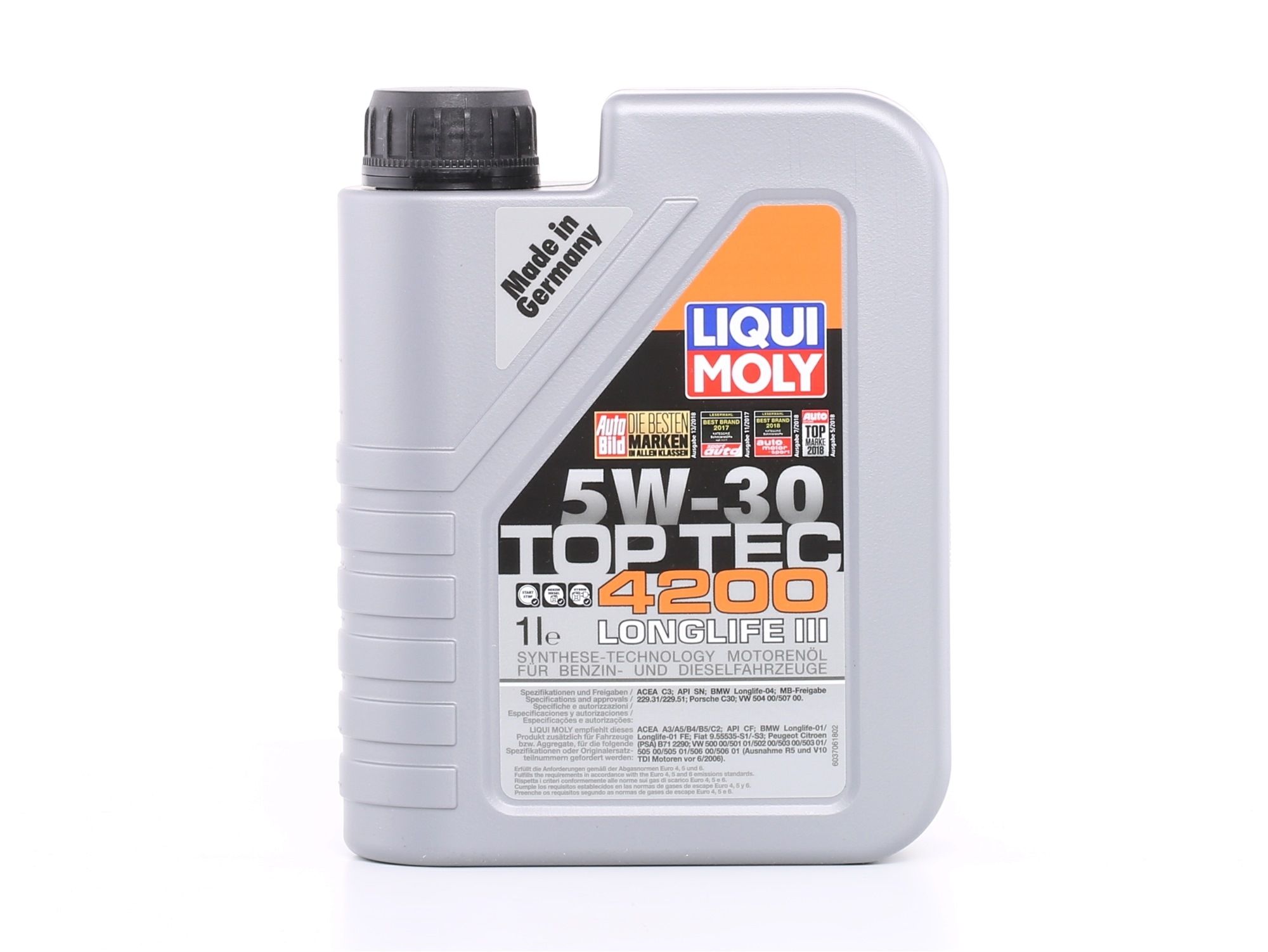 LIQUI MOLY 3706 Engine oil 5W-30, Capacity: 1l-image-2451905
