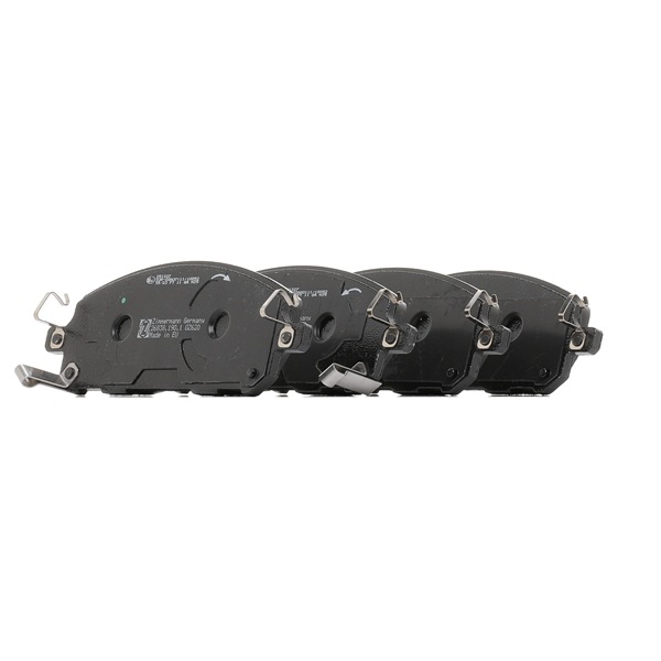 Brake pad set 26838 ZIMMERMANN D1060-5MT2B RENAULT