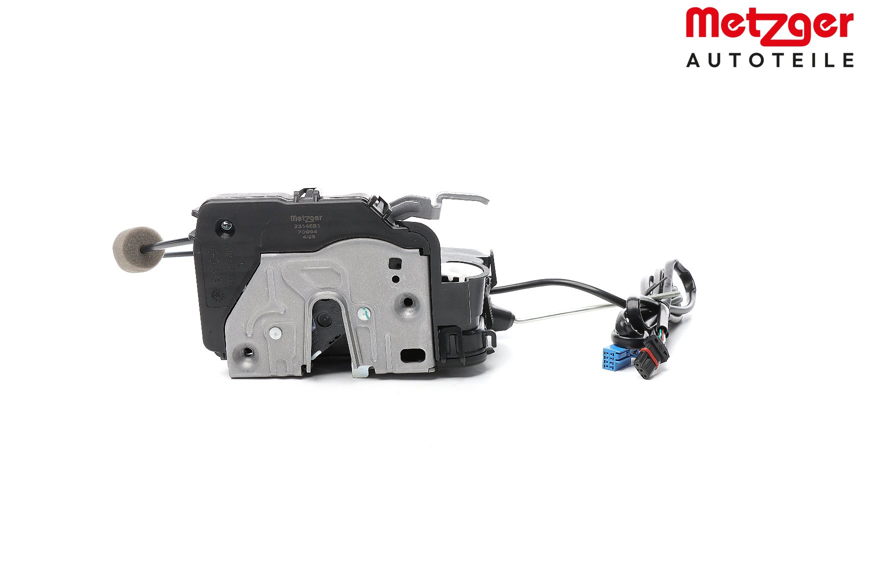 METZGER 2314681 Serrure porte latérale Mercedes A209 CLK 200 1.8 Kompressor (209.442) 163 CV Essence 2005