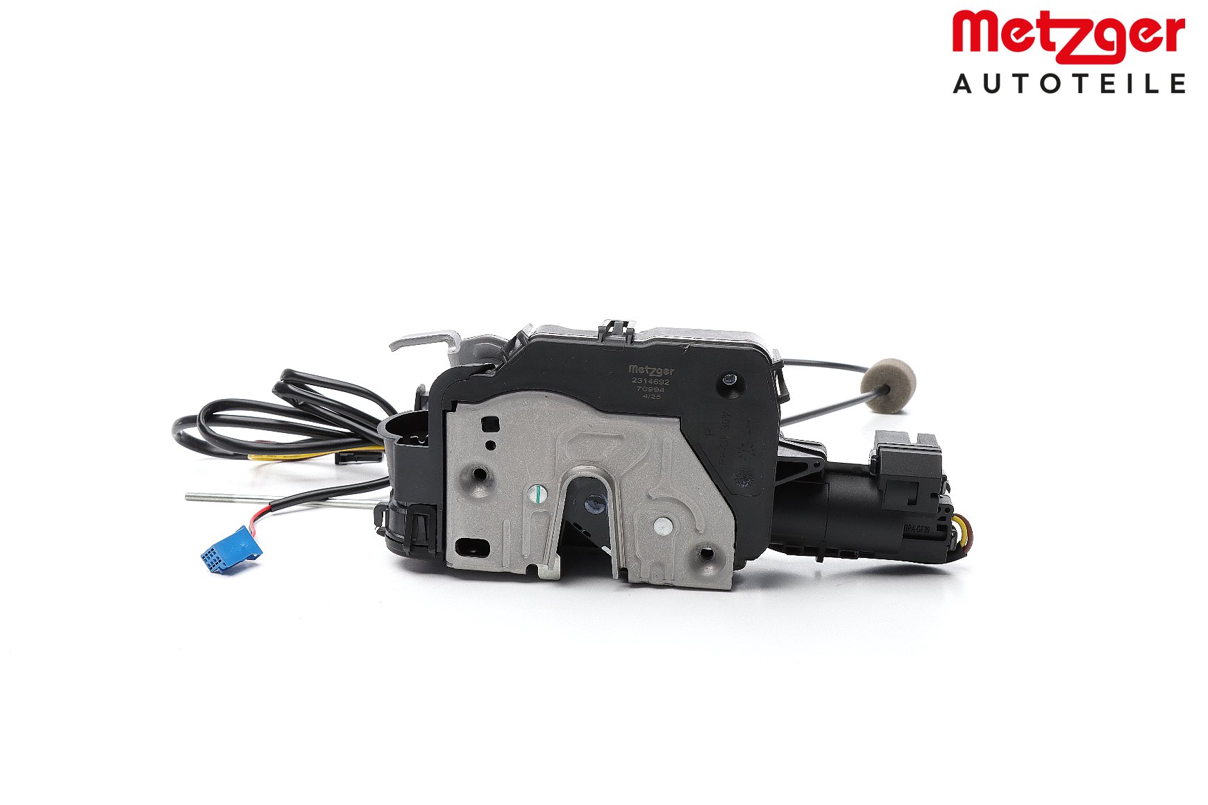 METZGER 2314692 Serrure porte latérale Mercedes A209 CLK 200 1.8 Kompressor (209.442) 163 CV Essence 2010