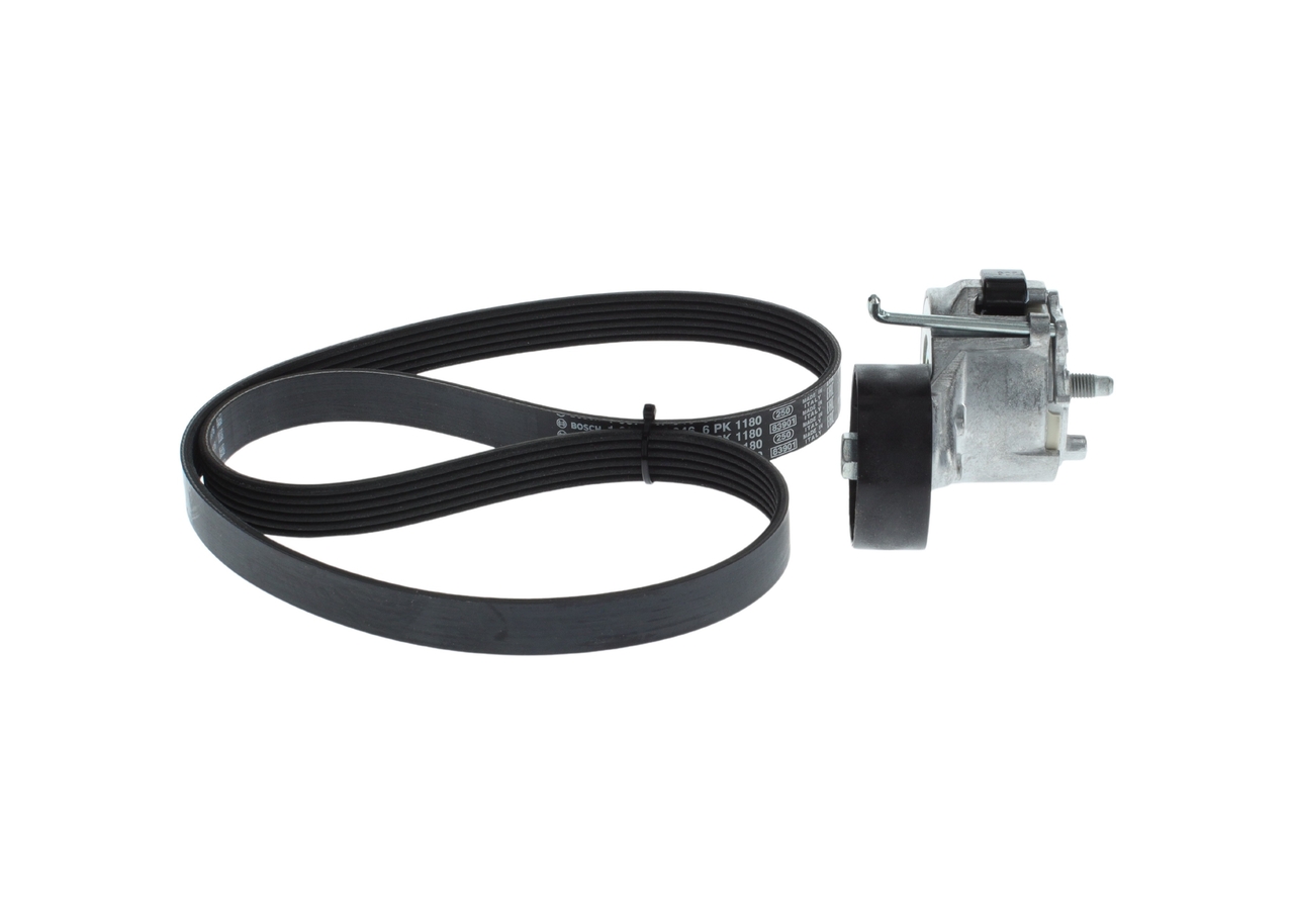 BOSCH 1 987 600 768 Keilrippenriemensatz Fiat Punto mk3 199 1.3 JTD Multijet (199.AYR1A, 199.BYR1A) 90 PS Diesel Kosten