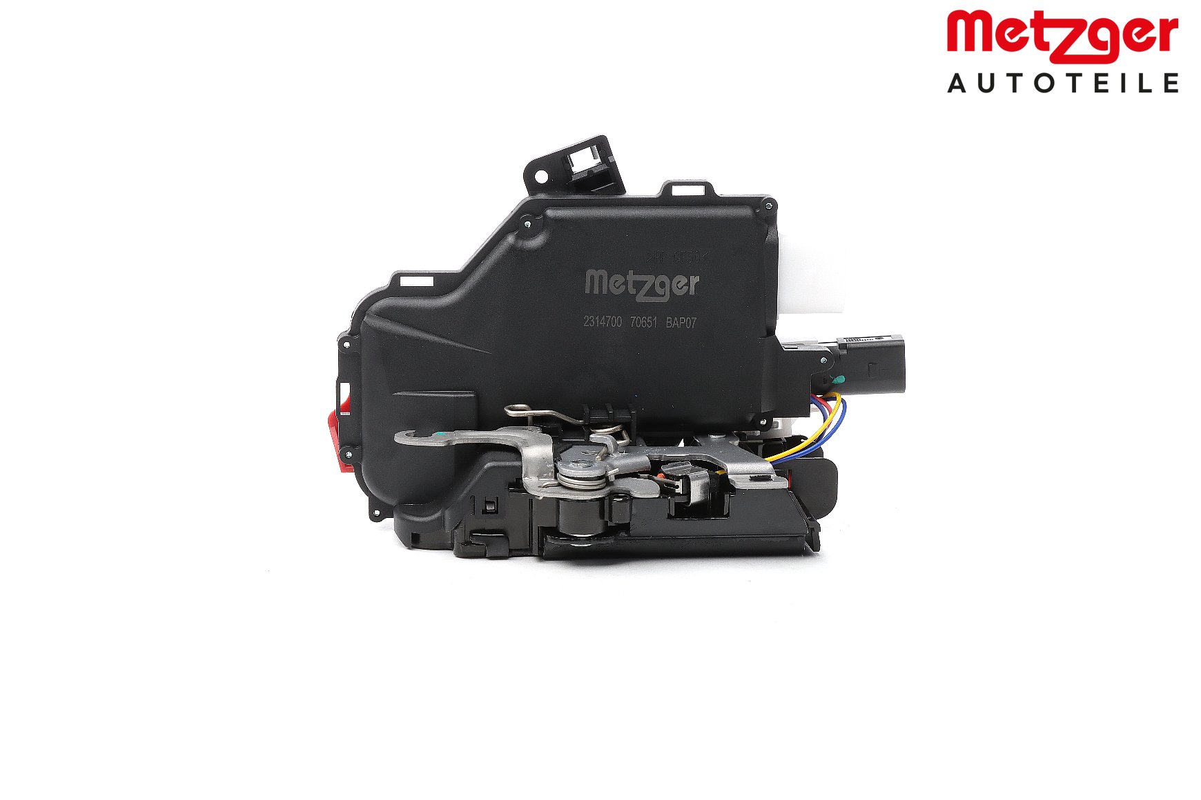 METZGER 2314700 Door Lock Right Rear, with manually actuated child locks-image-25376576
