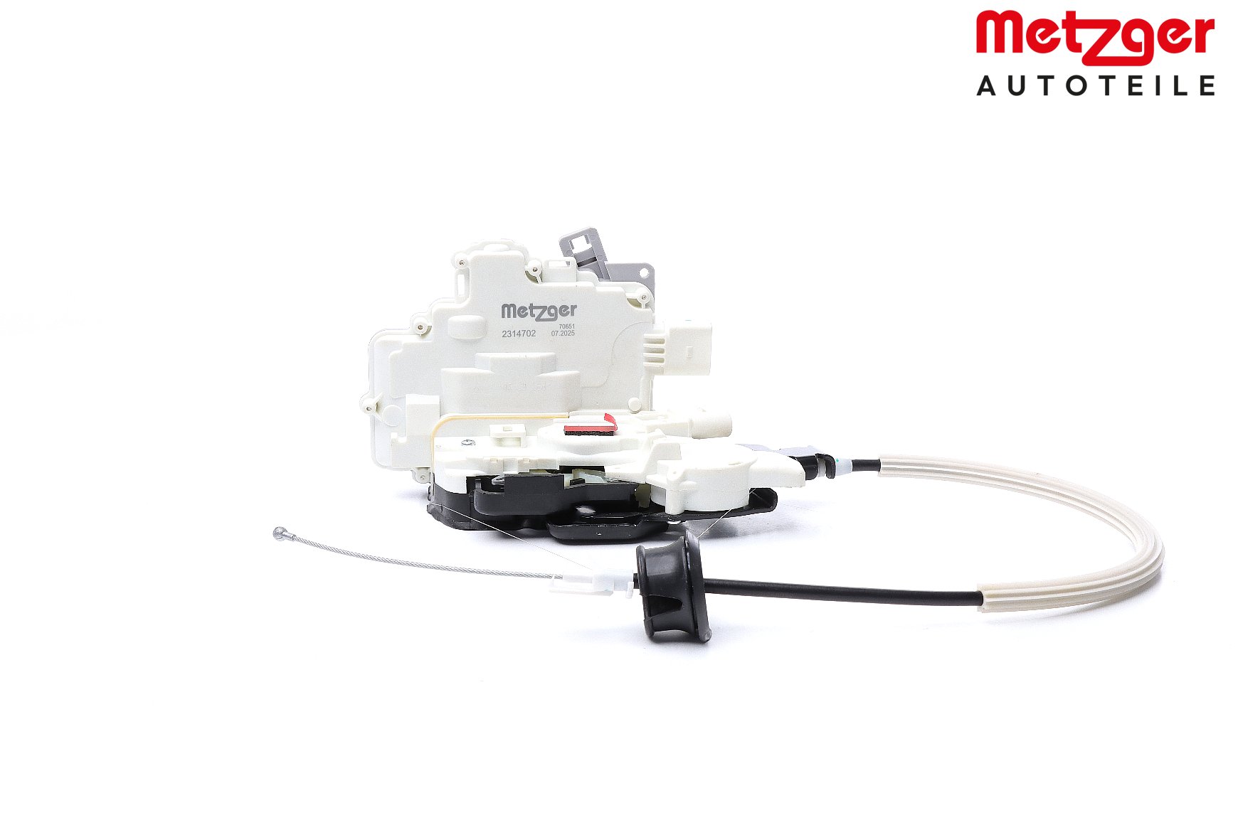METZGER 2314702 Door Lock GREENPARTS Right Front, without double sealing-image-25376578