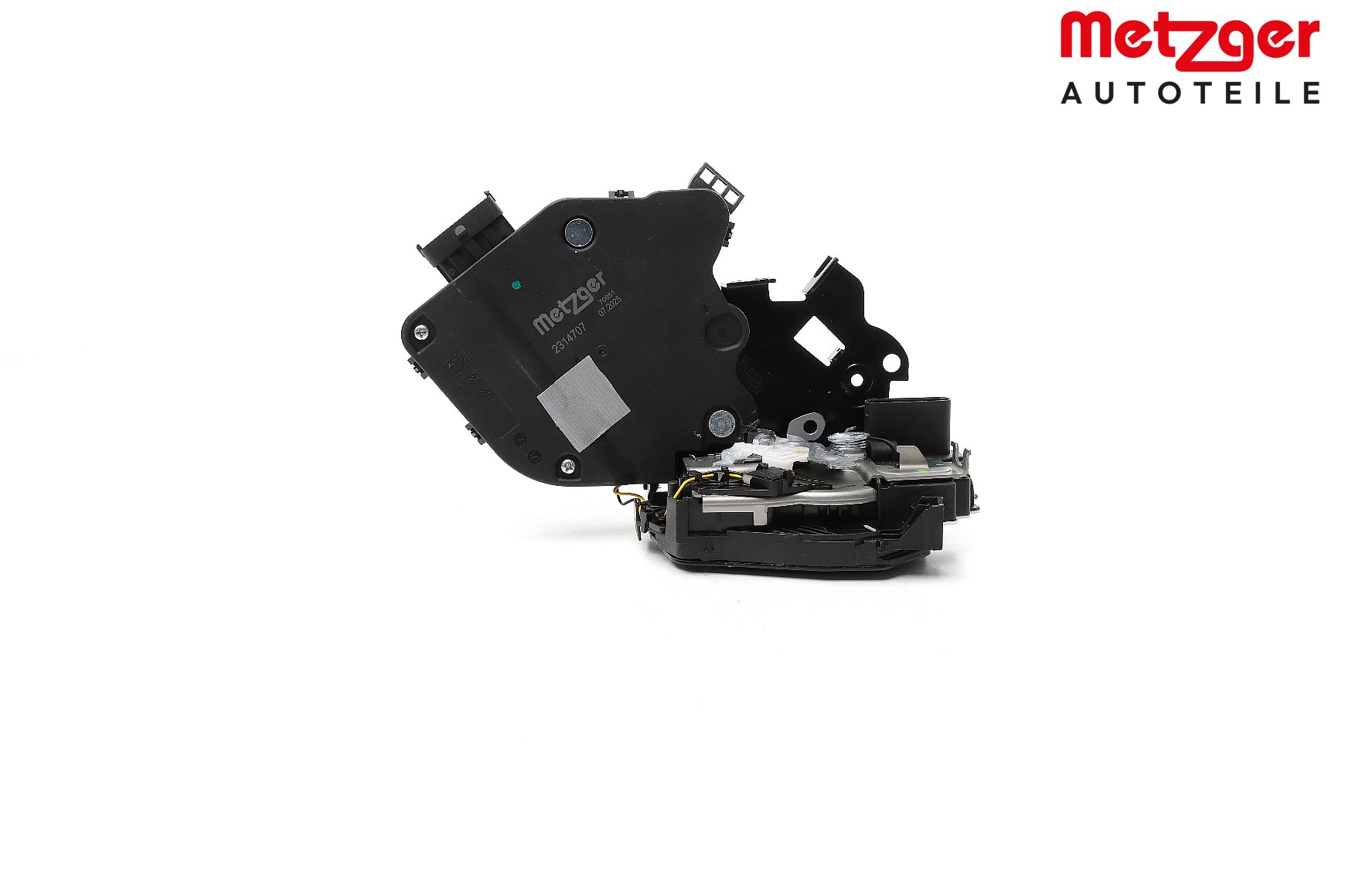METZGER 2314707 Door Lock GREENPARTS Left Rear, without double sealing-image-25376583