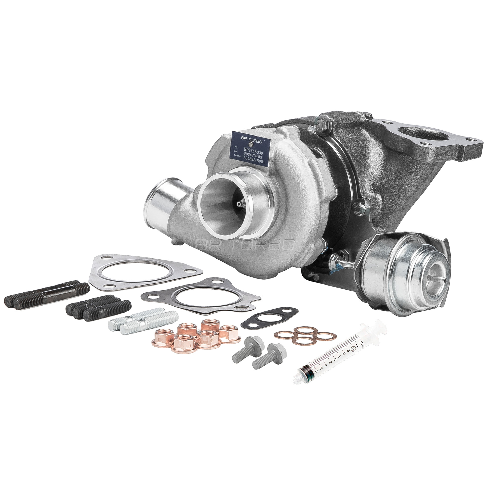 BR Turbo BRTX16039M Τουρμπίνα Kia Rio UB 1.1 CRDi 75 PS Πετρέλαιο τιμες
