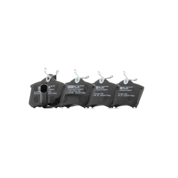 Pastilhas de travão 402B0067P RIDEX PLUS 1133447 VW