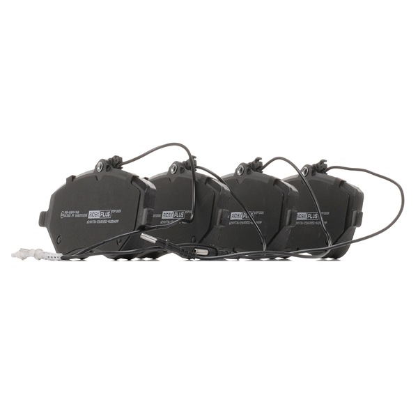 Brzdové doštičky/platničky 402B0409P RIDEX PLUS 4254-80 CITROËN