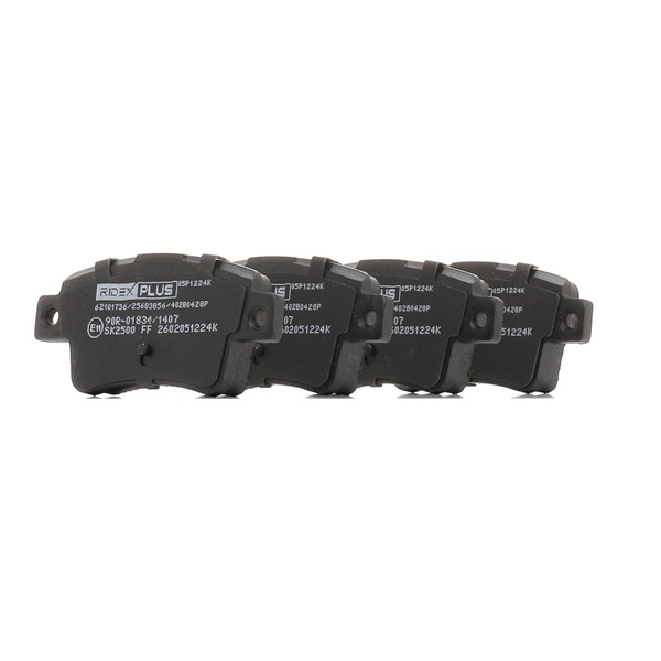 Piduriklotsid 402B0428P RIDEX PLUS 1605 356 ABARTH