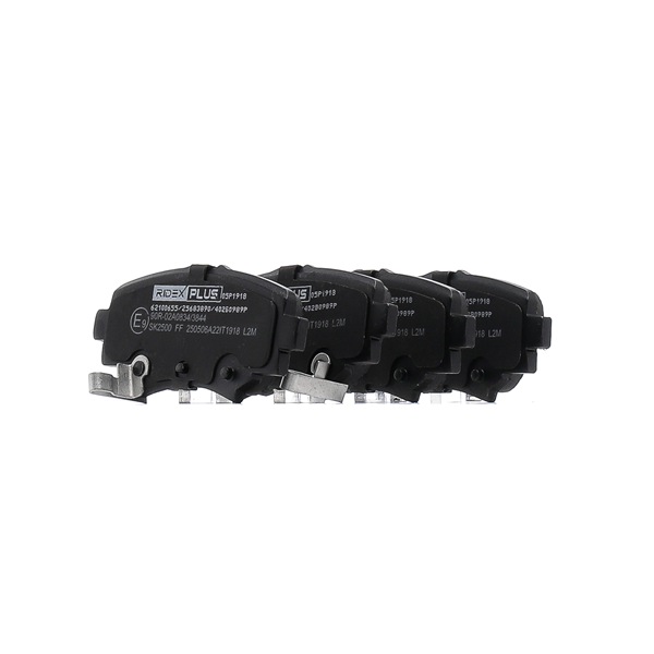 Bremseklodser 402B0989P RIDEX PLUS B4Y0-26-48ZA MAZDA