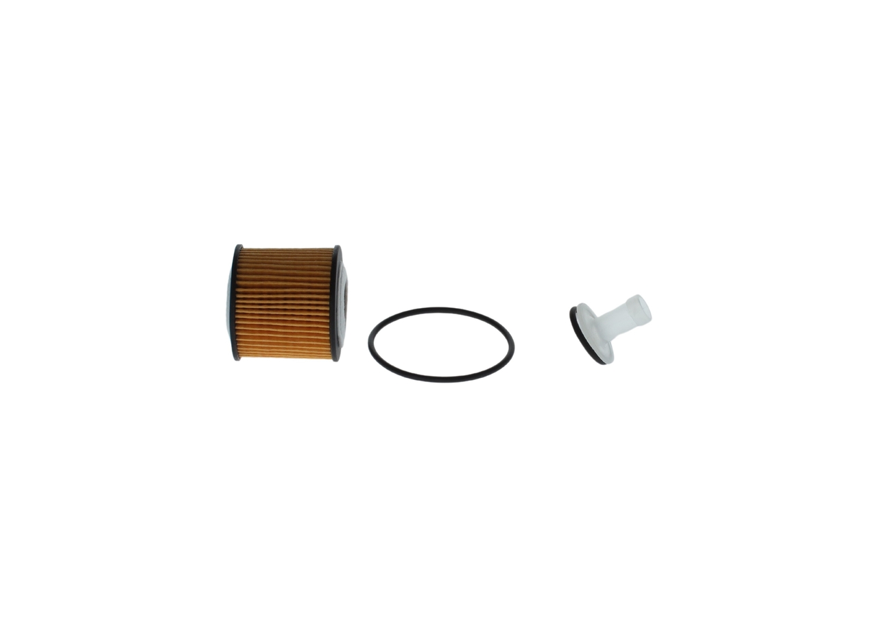 BOSCH F 026 407 397 Oil filter Filter Insert, with gaskets/seals-image-25779116