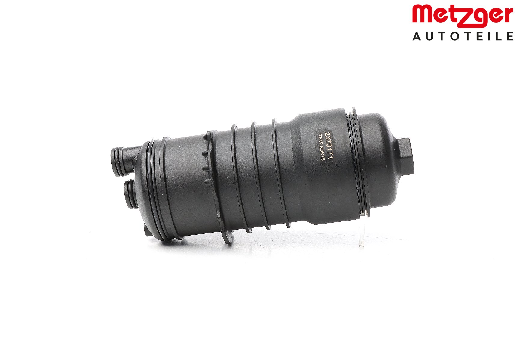 Tampa, caixa do filtro de óleo 2370171 METZGER 057115373B AUDI