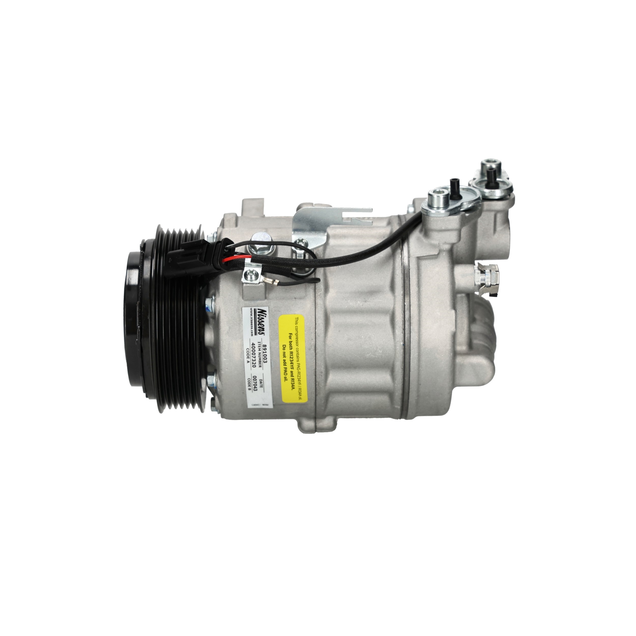 Spole, magnetkoppling, kompressor 891003 NISSENS 64 52 6 995 918 MERCEDES-BENZ