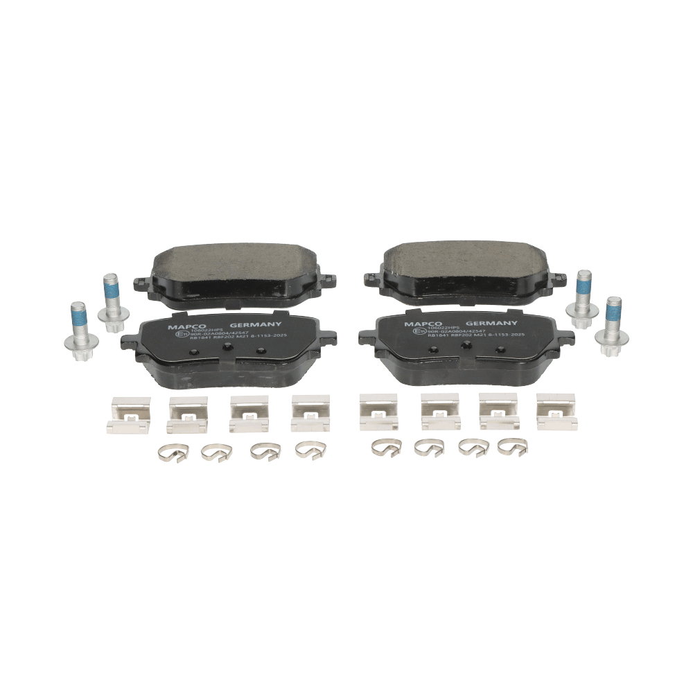 Jeu de plaquettes de frein MAPCO 106022HPS pour MERCEDES-BENZ