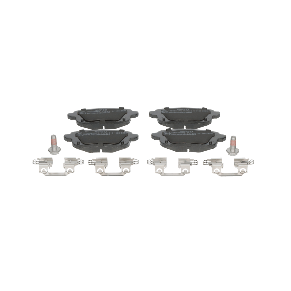 MAPCO 106023HPS Pastilhas de travão