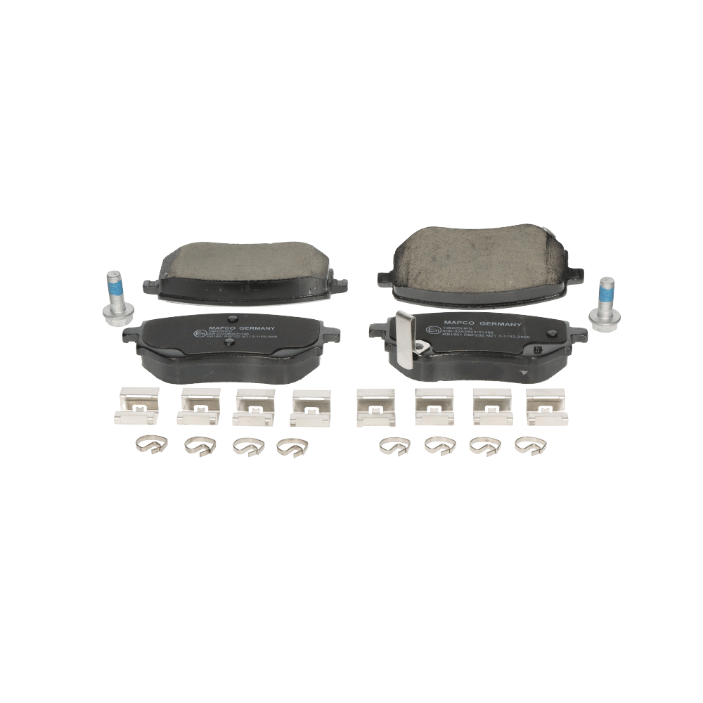 MAPCO 106025HPS Pastilhas de travão