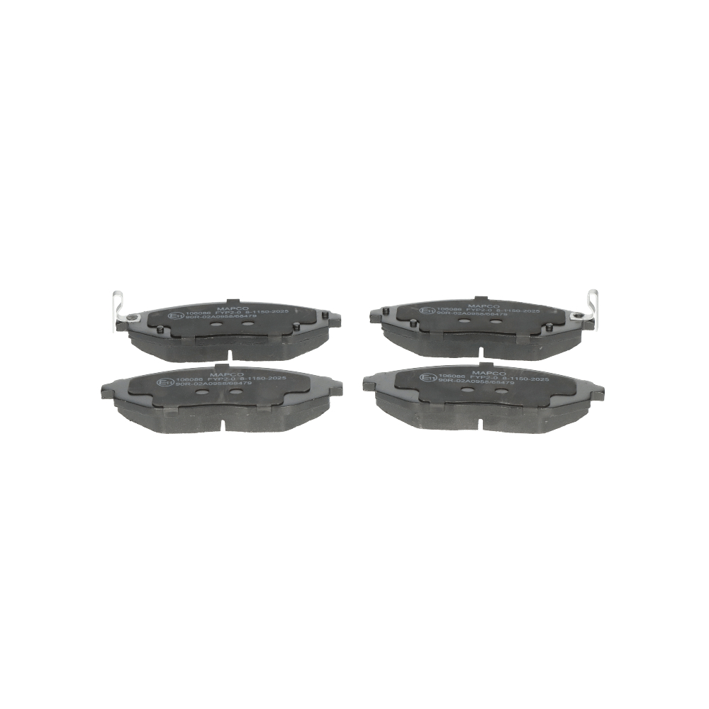 Bremseklosser 106086 MAPCO 04465-B5070 CHEVROLET