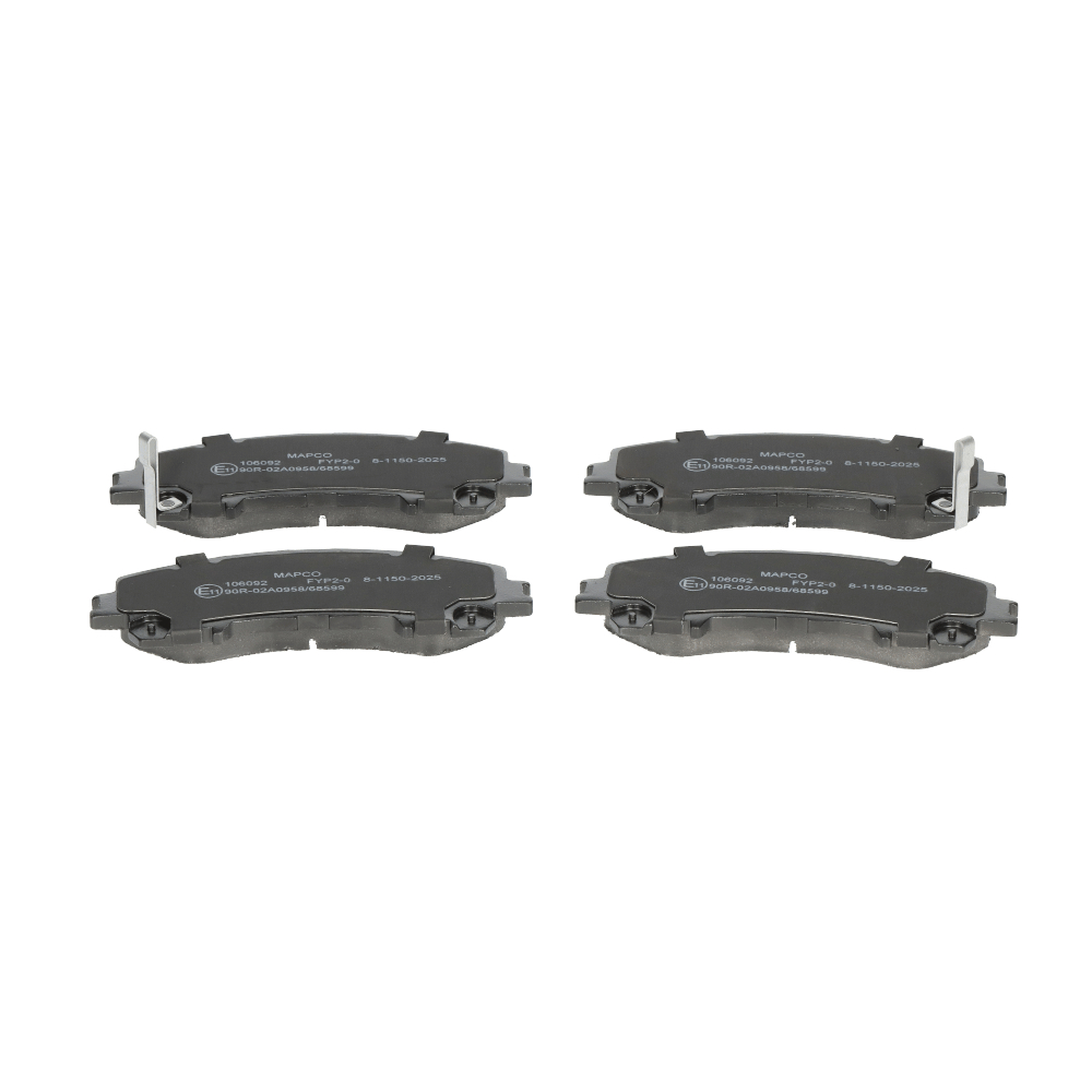 Bremseklosser 106092 MAPCO D1060-4CC0A INFINITI
