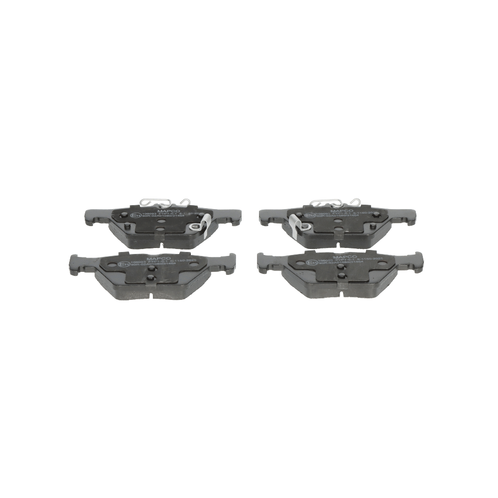 MAPCO 106093 Brzdové doštičky/platničky