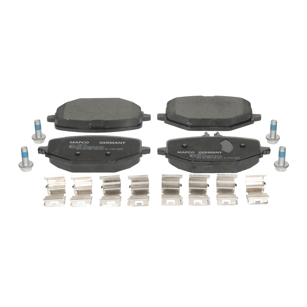 Online Shop: Bremsbelagsatz MAPCO 106116