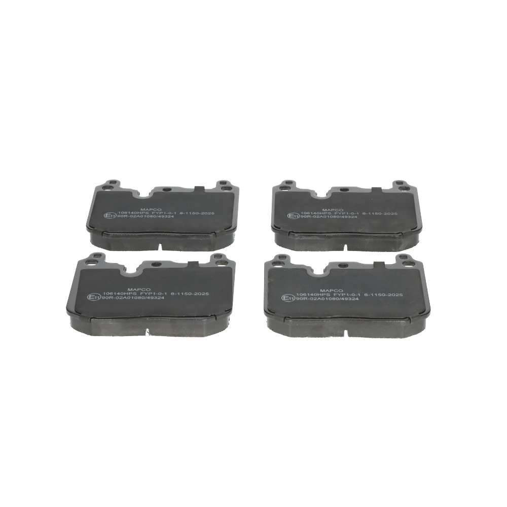 MAPCO 106140HPS Brzdové doštičky/platničky