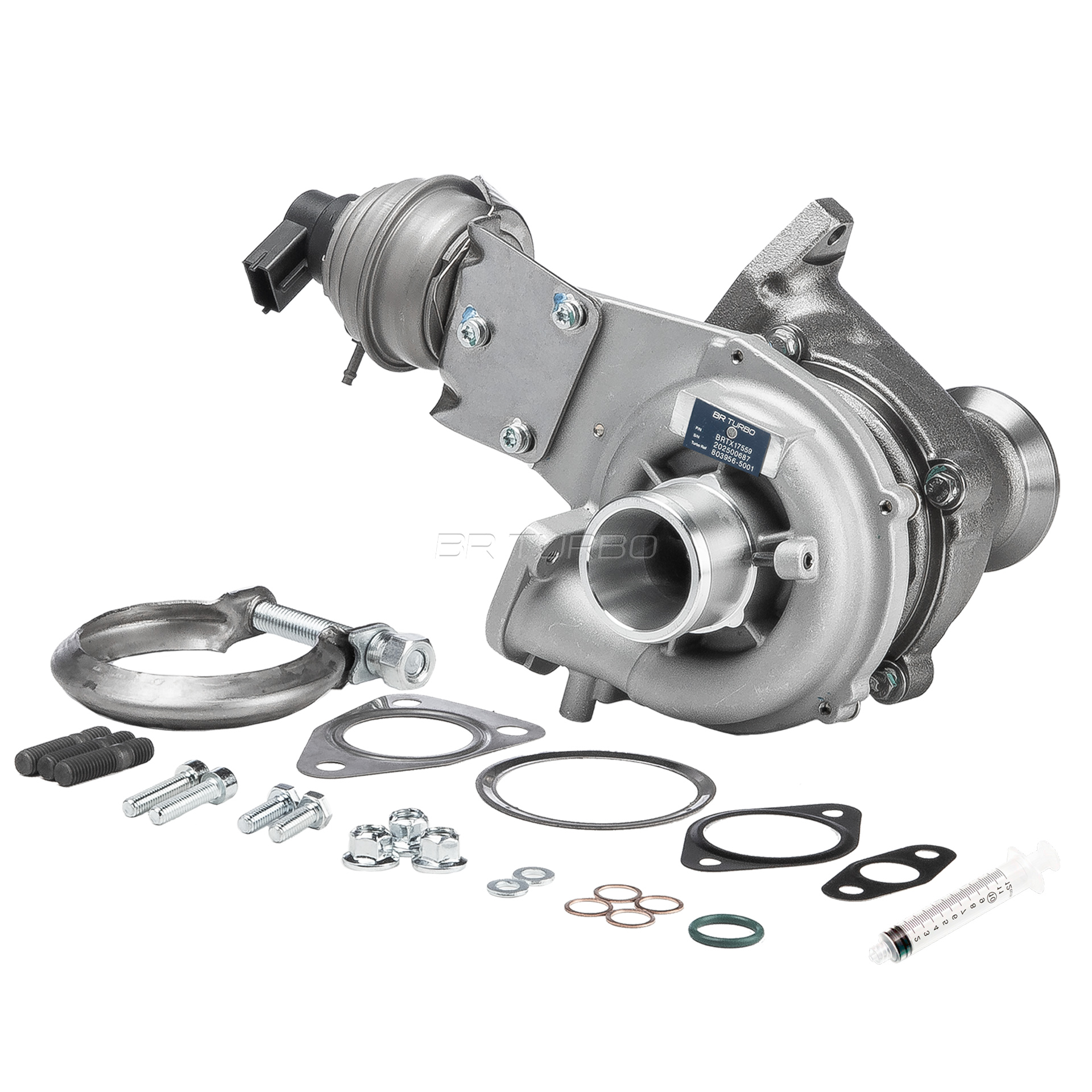 Zestaw montażowy, urządzenie ładujące turbo BRTX17559M BR Turbo 803956 ALFA ROMEO