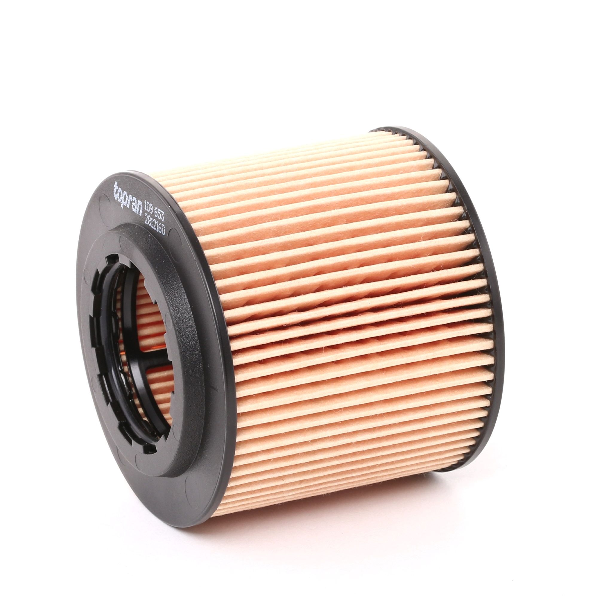 TOPRAN 109 653 Oil filter Filter Insert, with gasket/seal-image-2724987