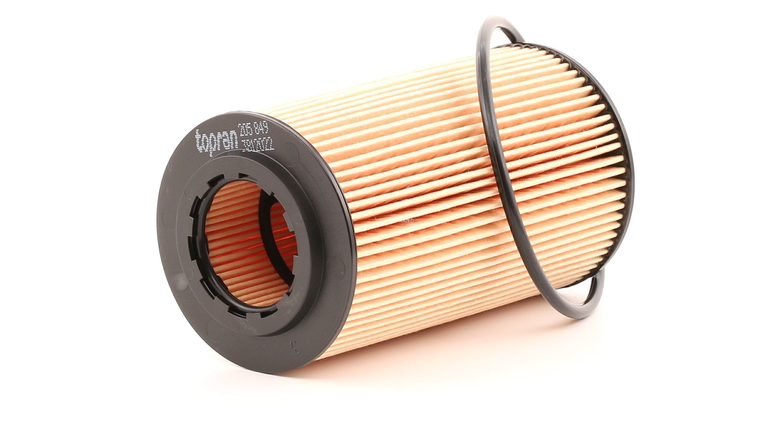TOPRAN 205 849 Oil filter Filter Insert, with gaskets/seals-image-2727322