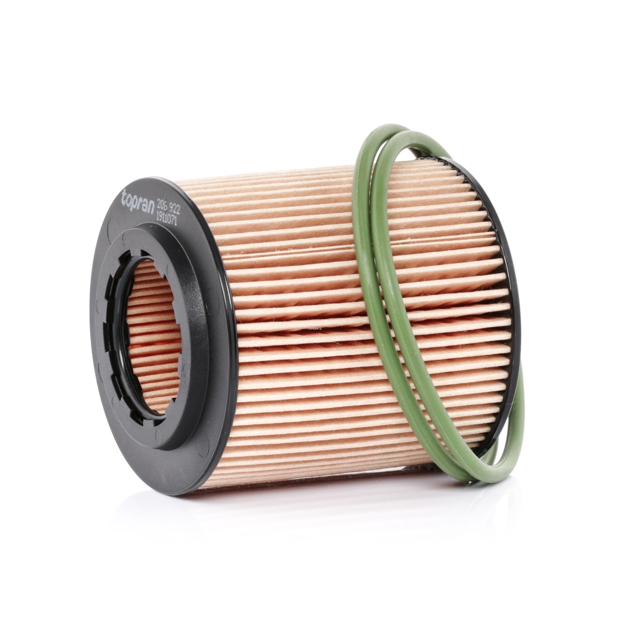 TOPRAN 206 922 Oil filter Filter Insert, with gaskets/seals-image-2727685