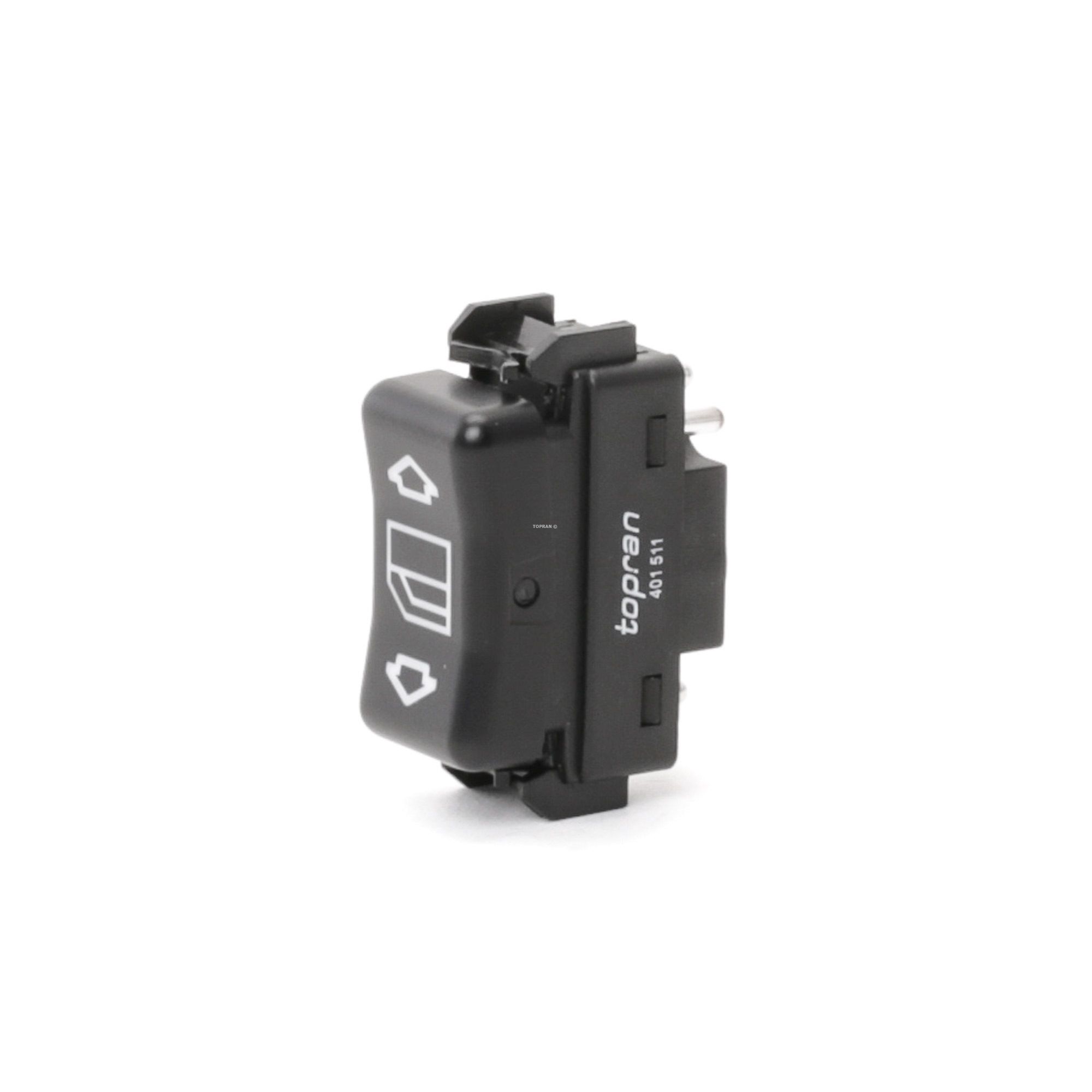 TOPRAN 401 511 Switch, window winder Passenger Side-image-2730037