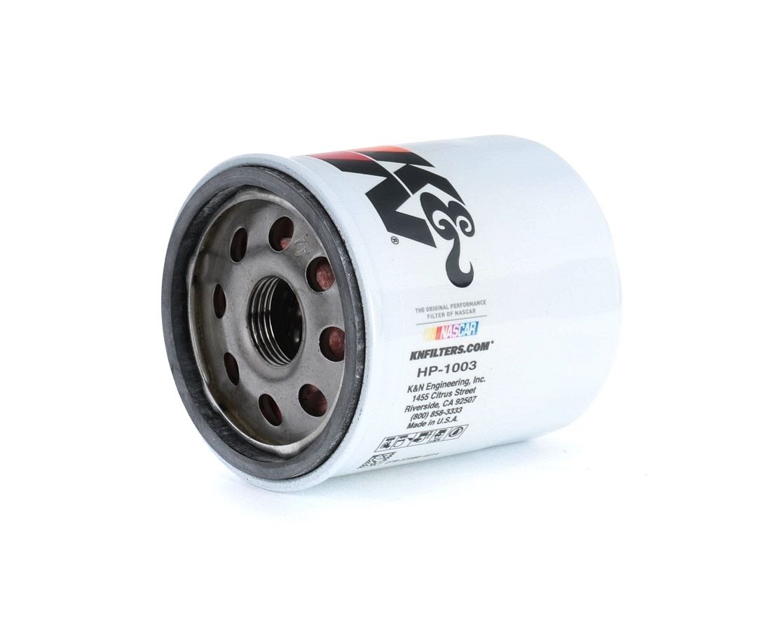K&N Filters HP-1003 Oil filter Premium Oil Filter w/Wrench Off Nut Spin-on Filter-image-2736253