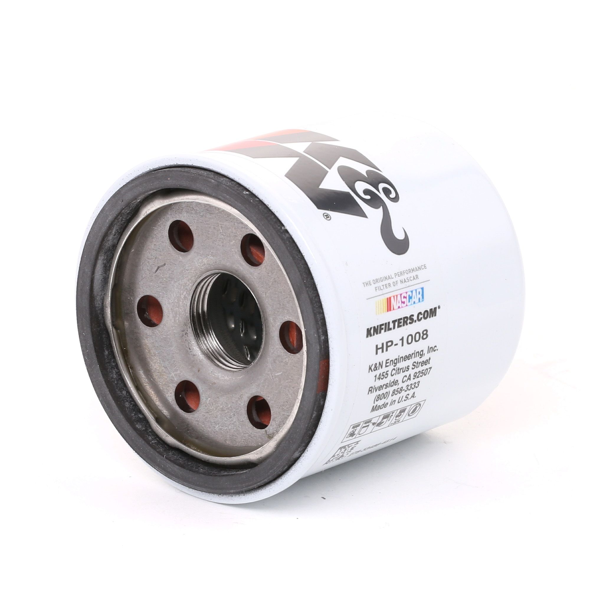 K&N Filters HP-1008 Oil filter Premium Oil Filter w/Wrench Off Nut Spin-on Filter-image-2736258