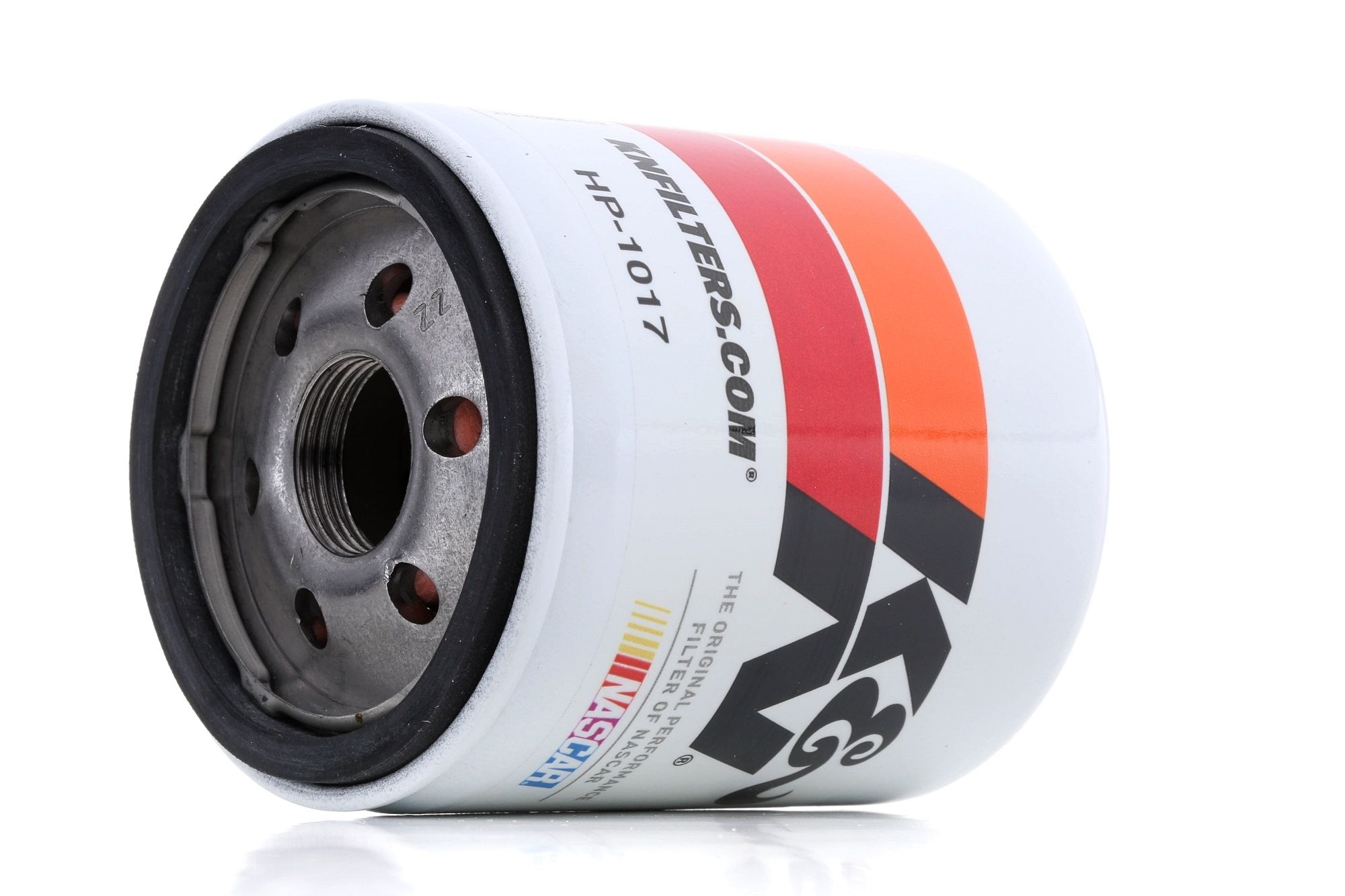 K&N Filters HP-1017 Oil filter Premium Oil Filter w/Wrench Off Nut Spin-on Filter-image-2736265