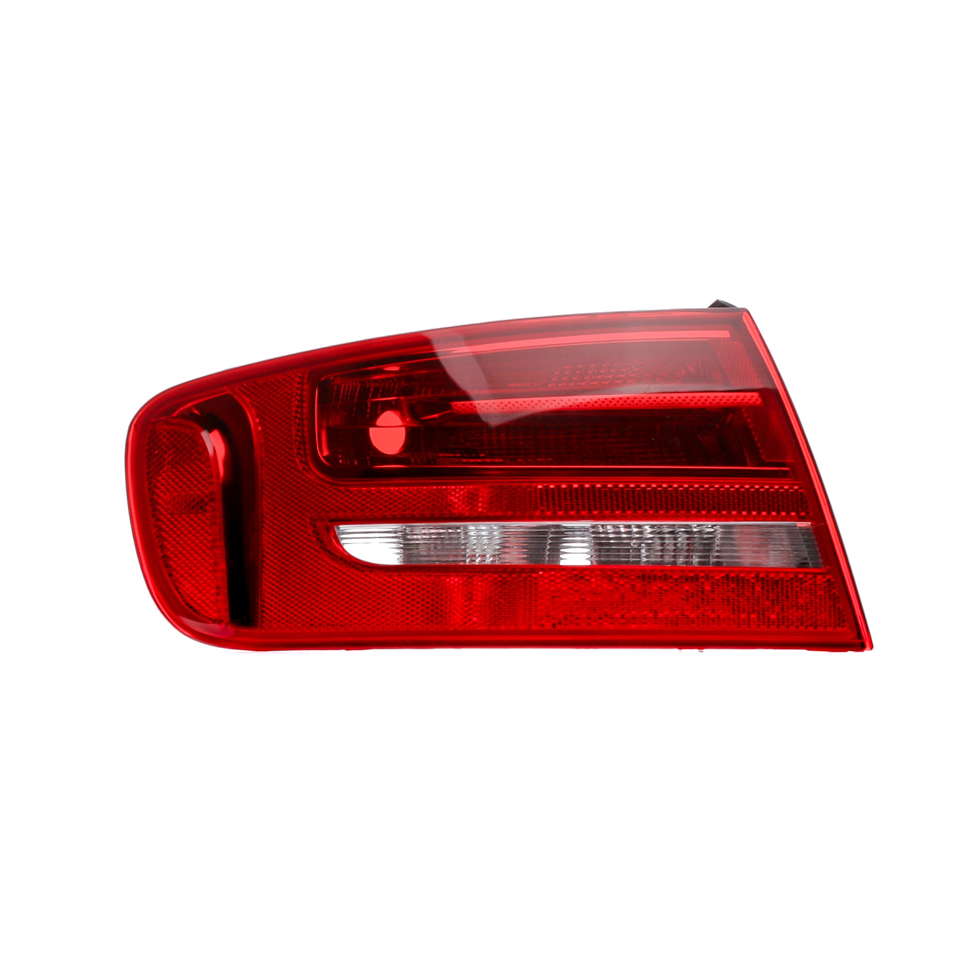 Side view of JOHNS 13 12 87-5 Rear light Left, without bulb holder, Outer section