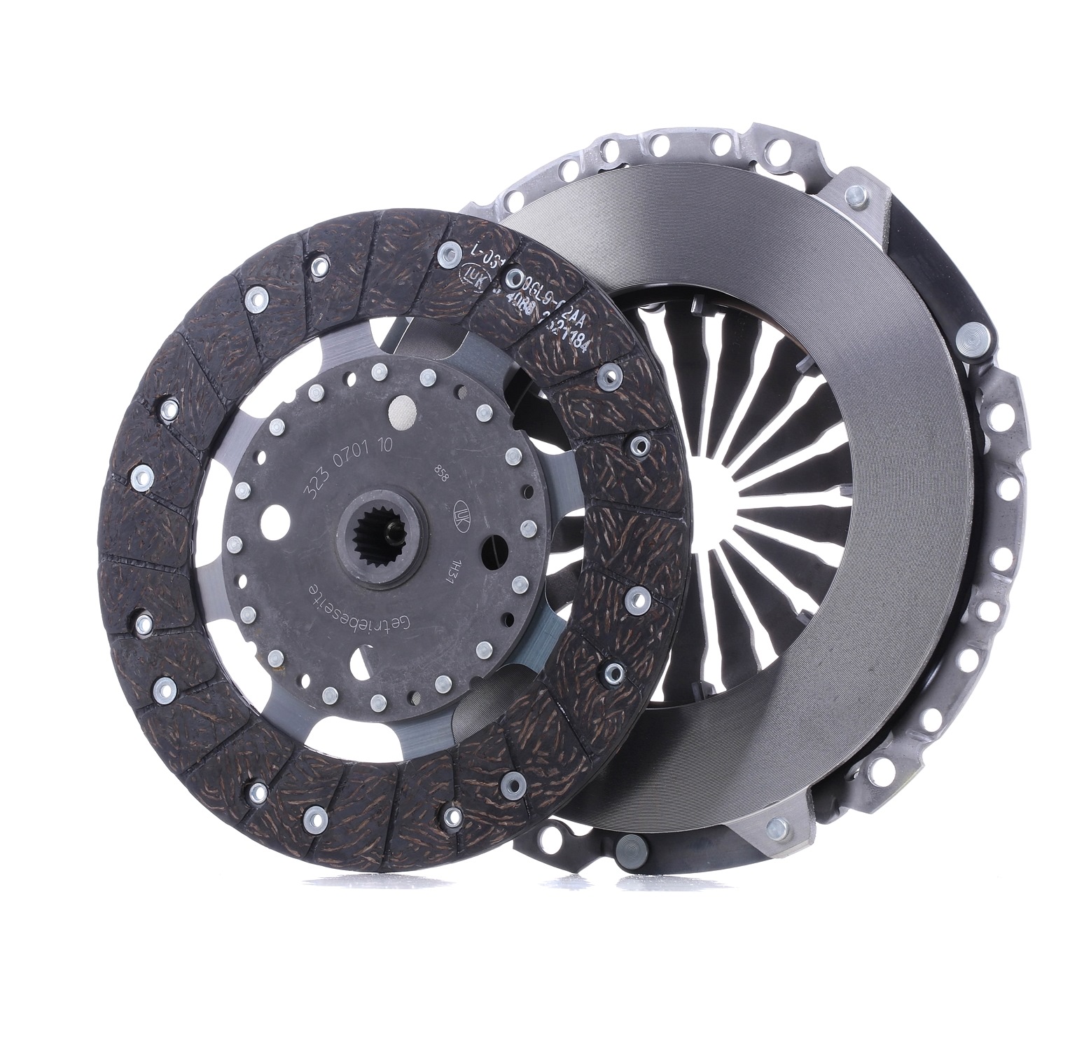 LuK 623 3241 09 Clutch with clutch pressure plate, Check and replace dual-mass flywheel if necessary., for engines with dual-mass flywheel