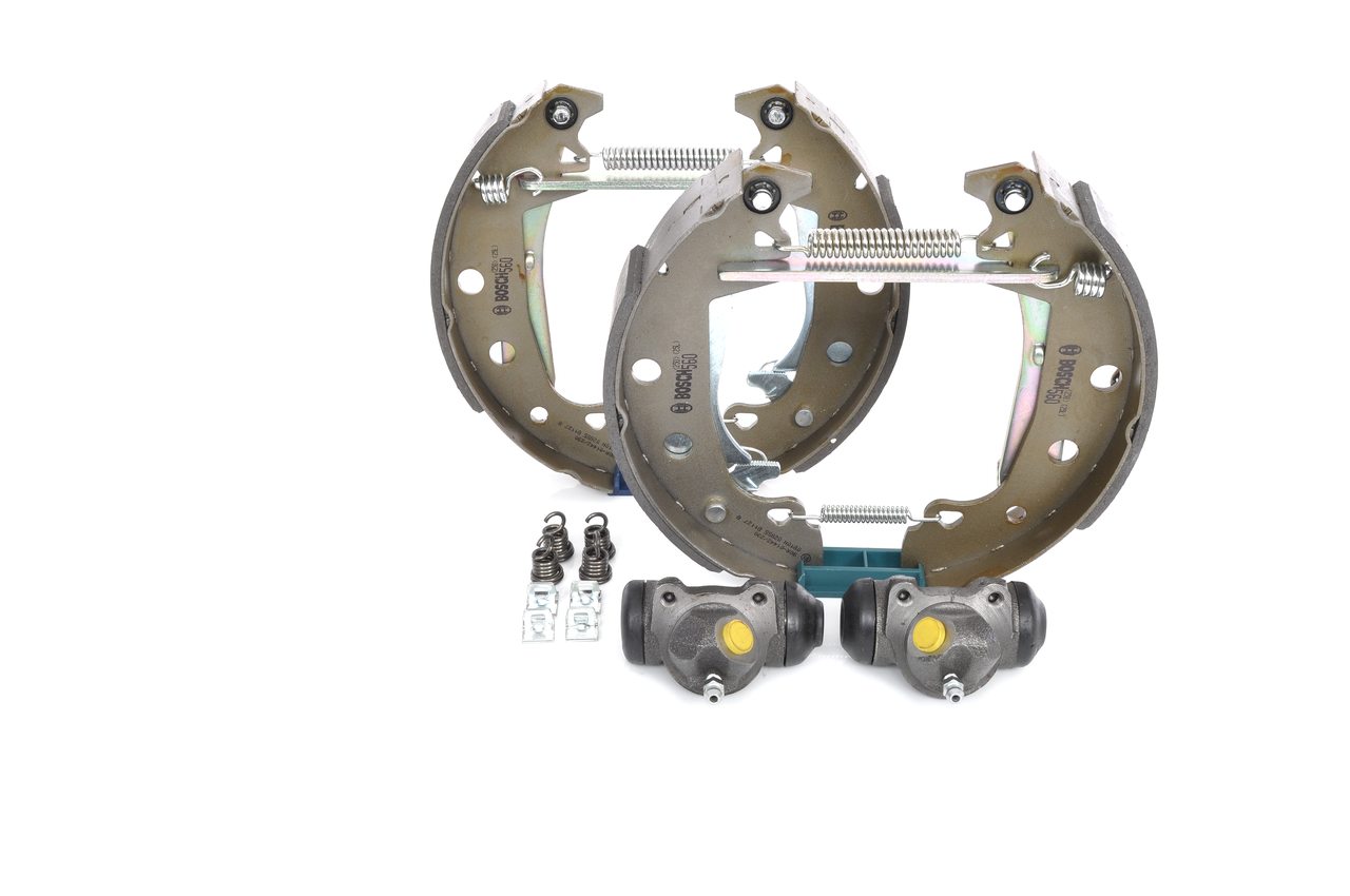 Zestaw szczęk hamulcowych 0 204 114 002 BOSCH 7701203443 RENAULT