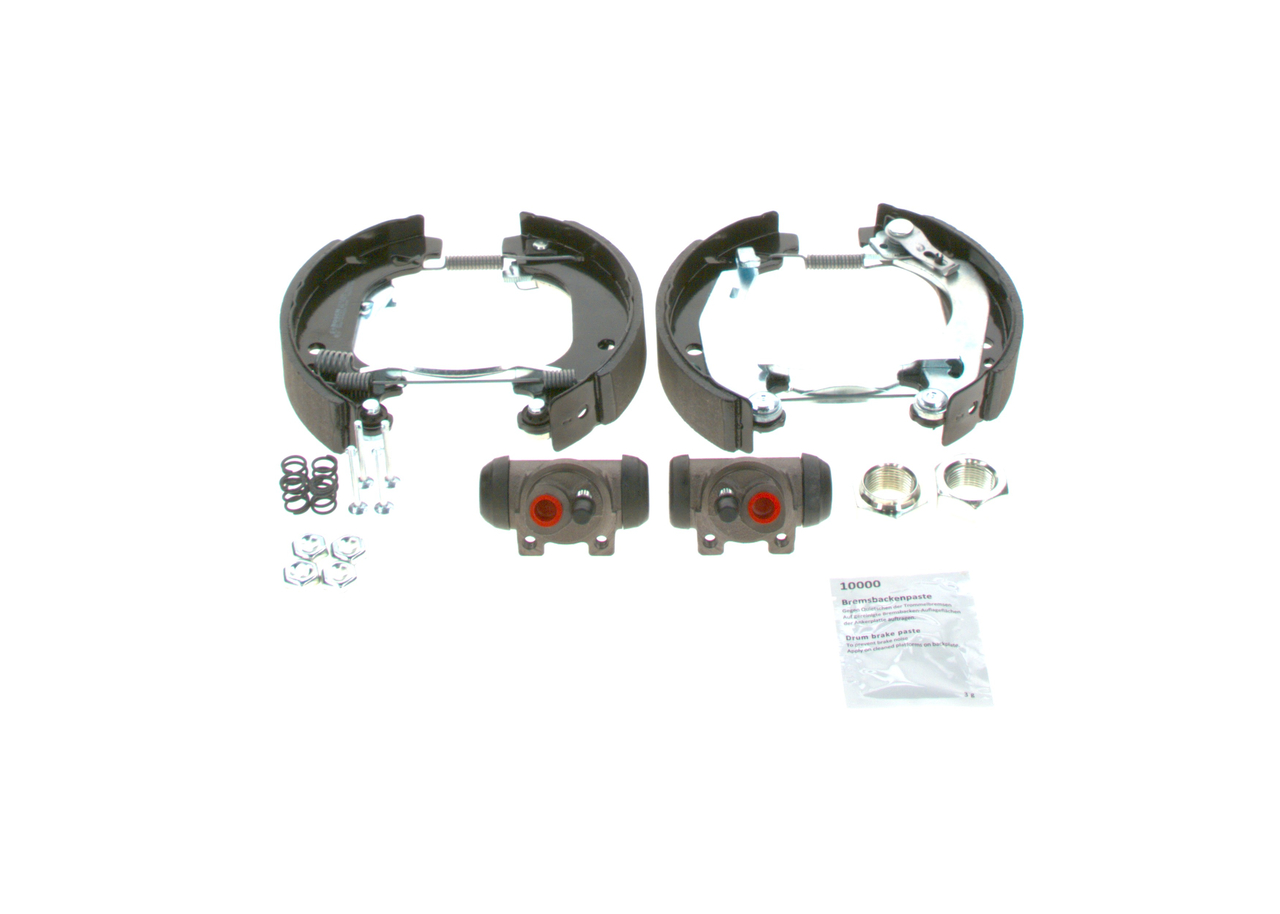 Bremsesæt, trommelbremser 0 204 114 067 BOSCH 42416P CITROËN