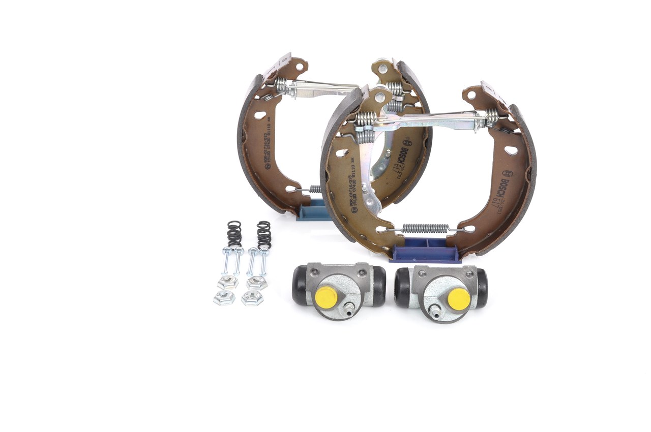 Bremsesæt, trommelbremser 0 204 114 129 BOSCH 4241 8L PEUGEOT