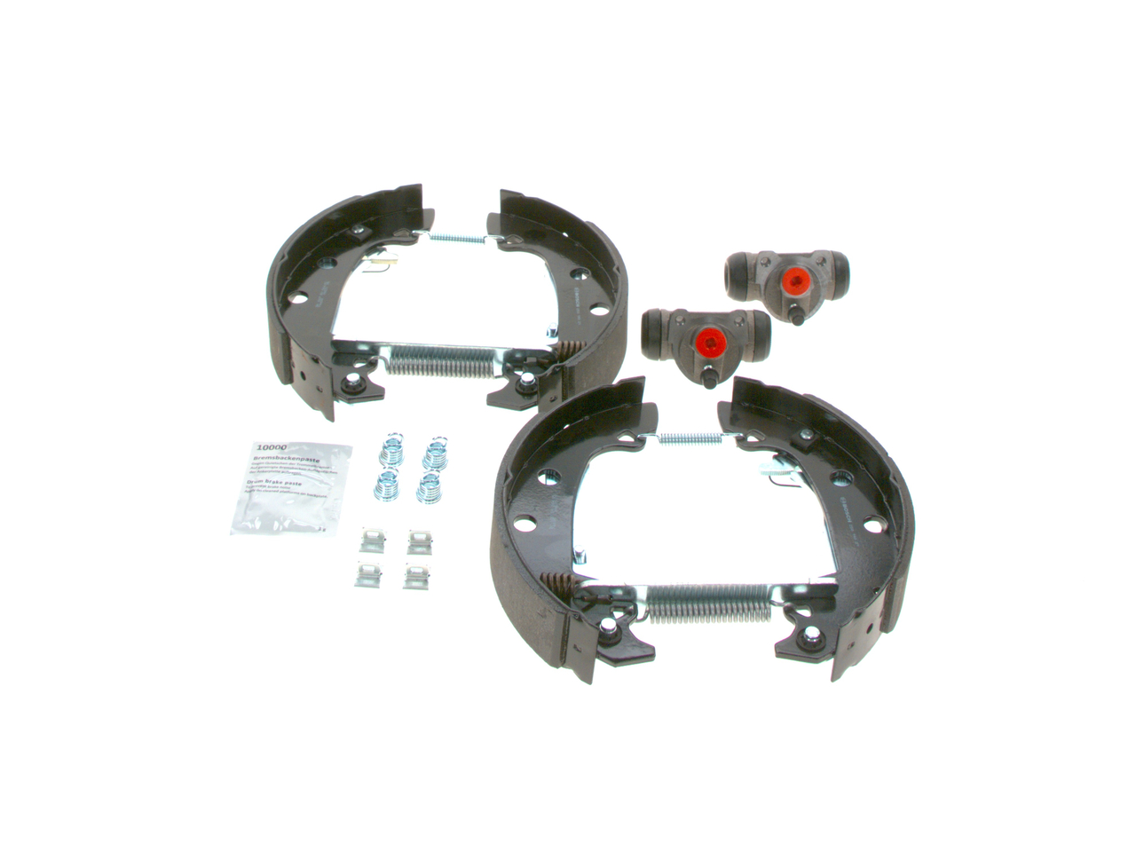 BOSCH Sada bŕzd, Bubnová brzda 0 204 114 204 BOSCH 0 204 114 204 originálne Bubnové brzdy C15 Valník / Podvozok (VDPD) cena