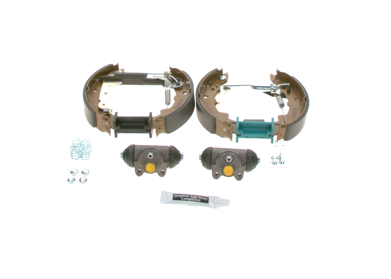 BOSCH 0204114512 Pidurikomplekt, trummelpidur Mercedes-Benz VITO originaal