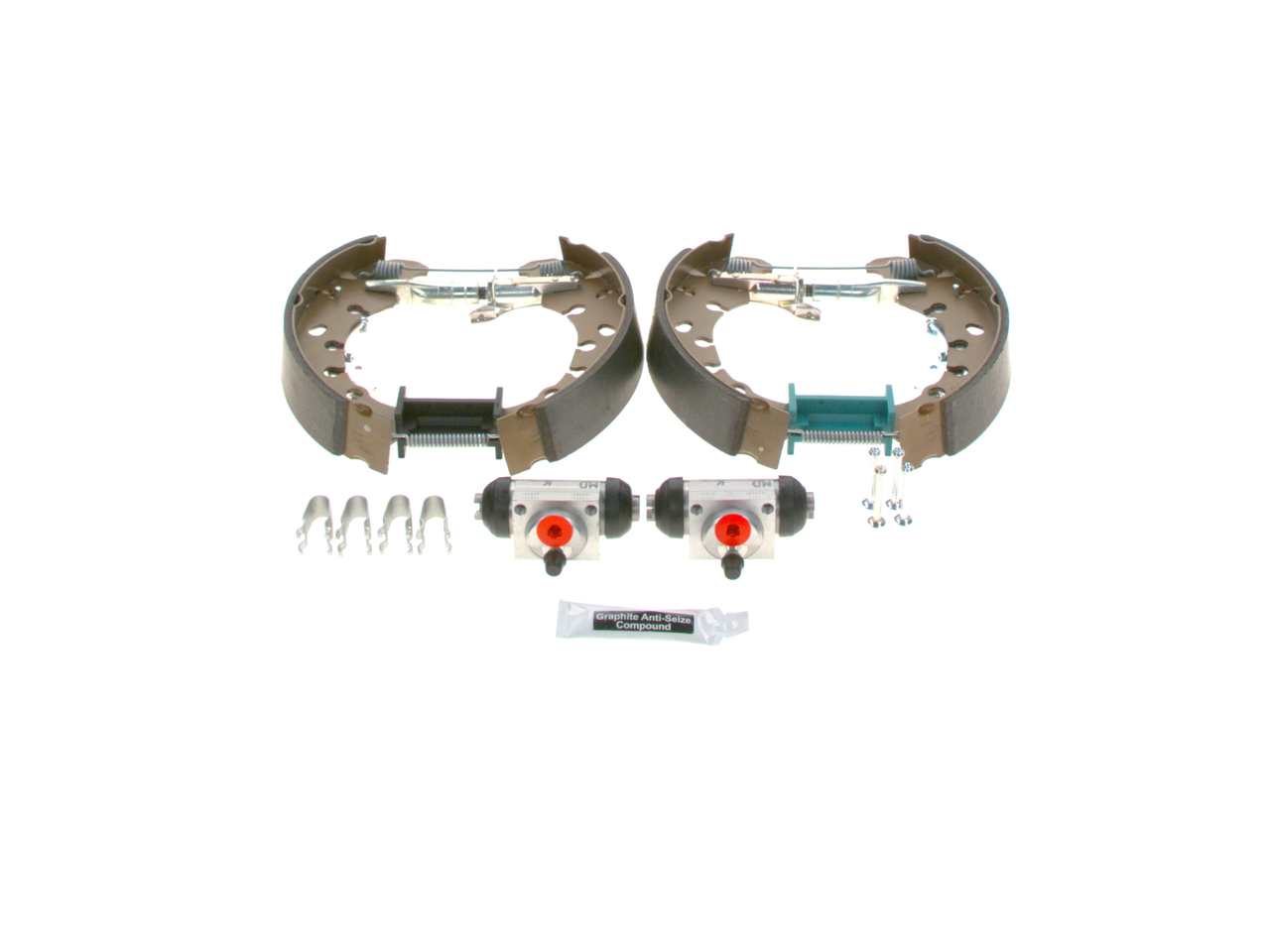 BOSCH 0 204 114 668 Kit freio a tambor Opel Corsa D 1.2 (L08, L68) 80 cv Gasolina preço