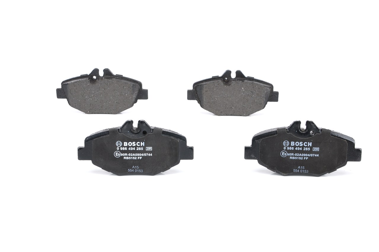 BOSCH BP1197 Τακάκια φρένων