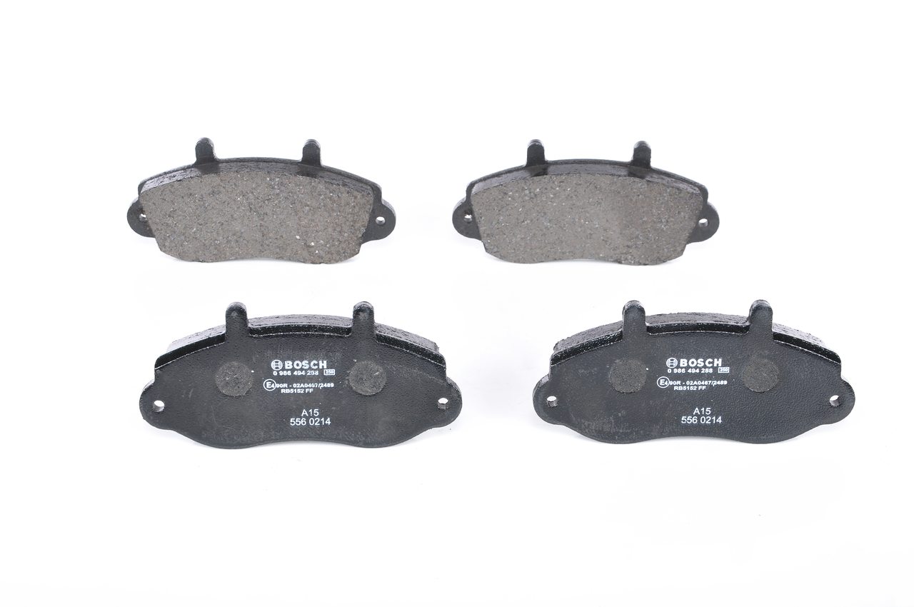 BOSCH 0 986 494 288 prix changement plaquette de frein Opel Movano Van x70 avant et arrière