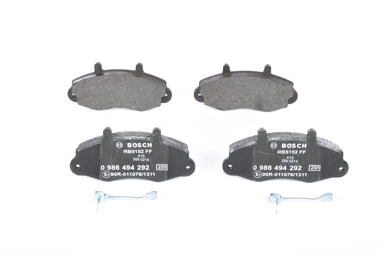 BOSCH 0 986 494 292 Pastilhas de travão FORD Transit Mk3 Van (VE64) a um preço acessível