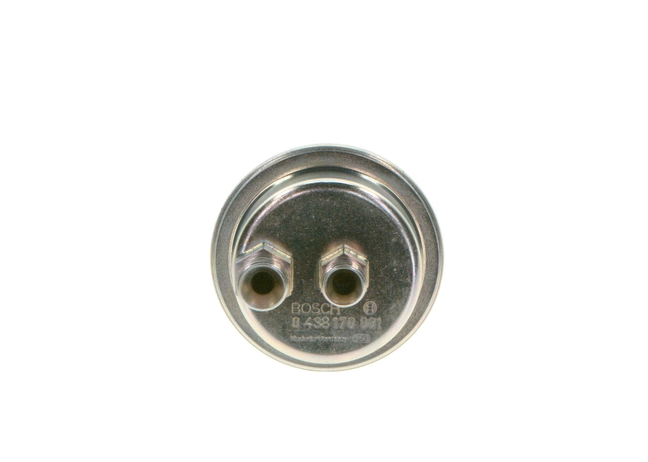 Side view of BOSCH 0 438 170 001 Pressure Tank, fuel supply