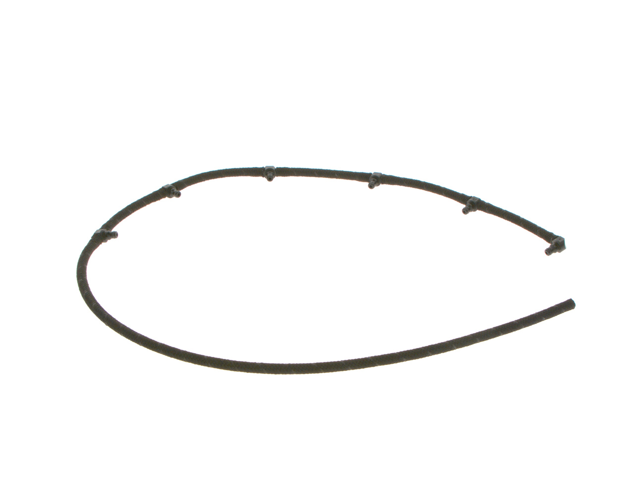 Side view of BOSCH 0 928 400 528 Hose, fuel overflow