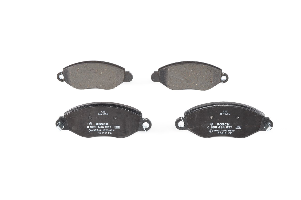 BOSCH 0 986 494 037 originaal Piduriklotsid Ford Transit mk5 Van hind